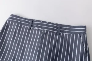 Viktoria Chan Skirts | Dana striped skirt