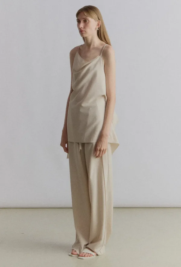 Viktoria Chan Pants | Dana wide leg trousers