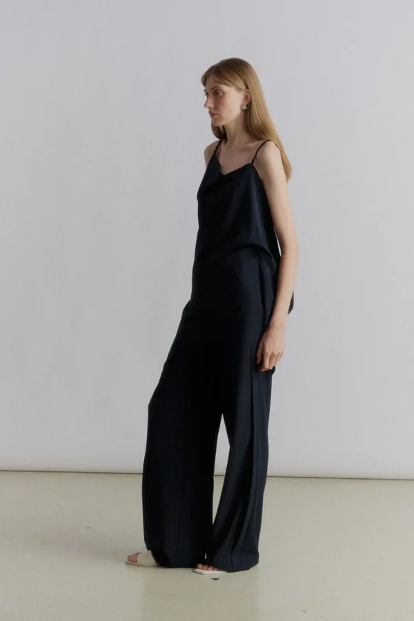Viktoria Chan Pants | Dana wide leg trousers