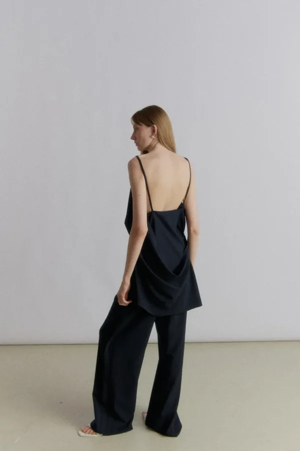 Viktoria Chan Pants | Dana wide leg trousers