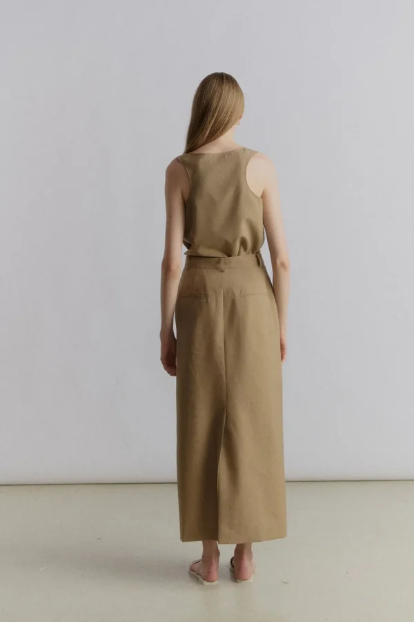 Viktoria Chan Skirts | Dana wool long skirt