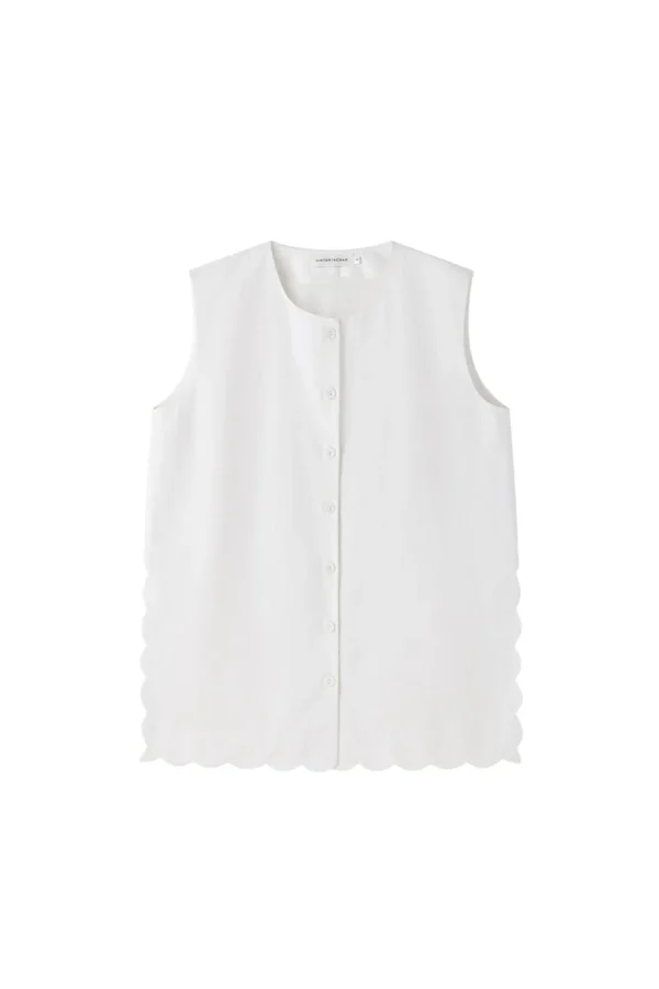 Viktoria Chan Tops & Blouses | Aw24 | Darsia wave tank