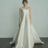 Viktoria Chan Short Sleeves | Diana silk gown