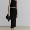 Viktoria Chan Skirts | Dorrie crinkled skirt