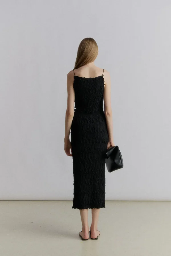 Viktoria Chan Skirts | Dorrie crinkled skirt
