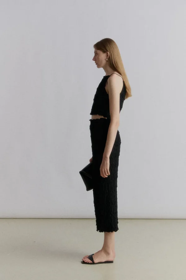 Viktoria Chan Skirts | Dorrie crinkled skirt