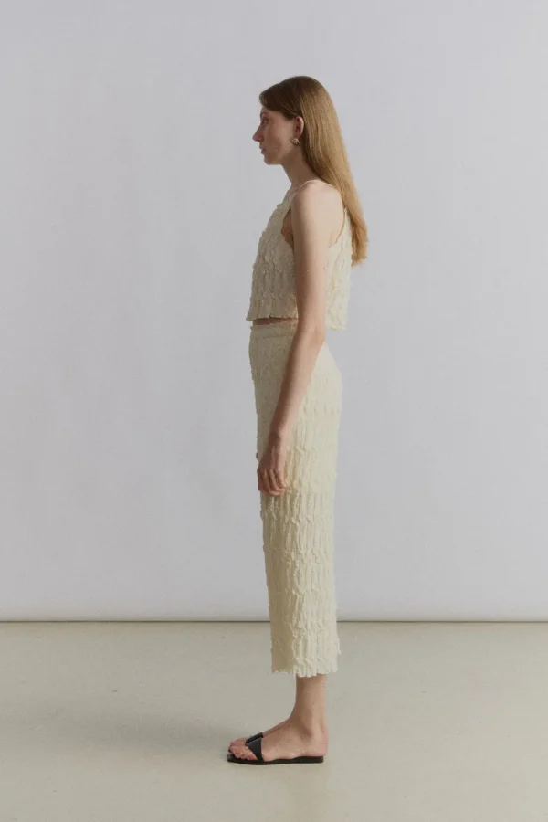Viktoria Chan Skirts | Dorrie crinkled skirt