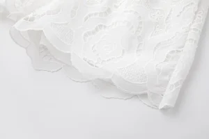 Viktoria Chan Shorts | Dorrie lace shorts