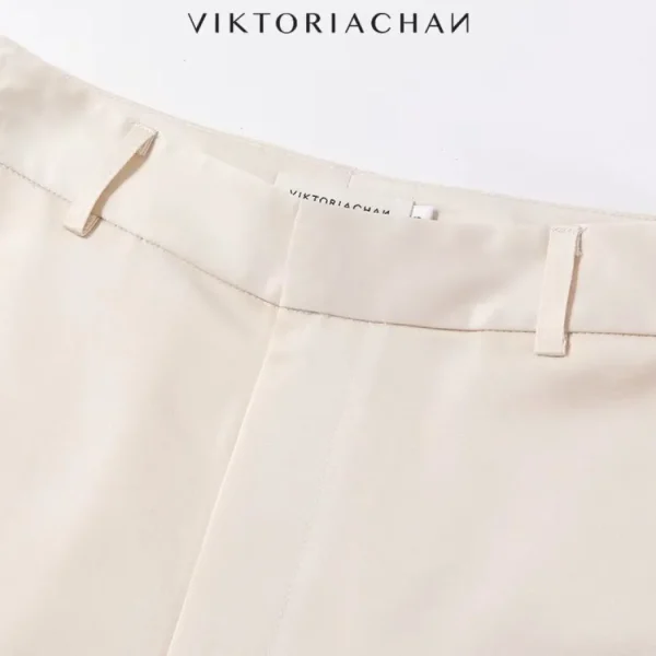 Viktoria Chan Pants | Elf Satin trousers
