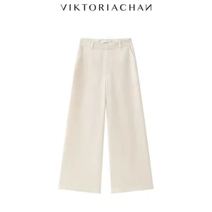 Viktoria Chan Pants | Elf Satin trousers