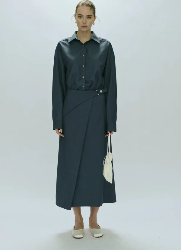 Viktoria Chan Skirts | Felda flap skirt