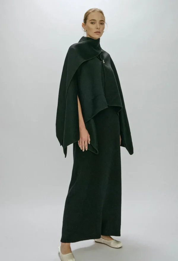 Viktoria Chan Capes | Outerwear | Felda wool cape