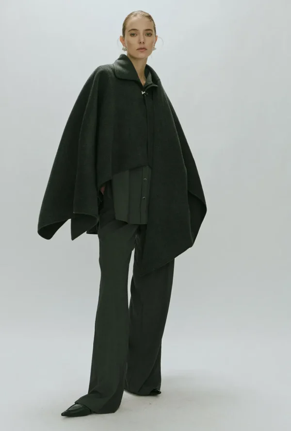Viktoria Chan Capes | Outerwear | Felda wool cape