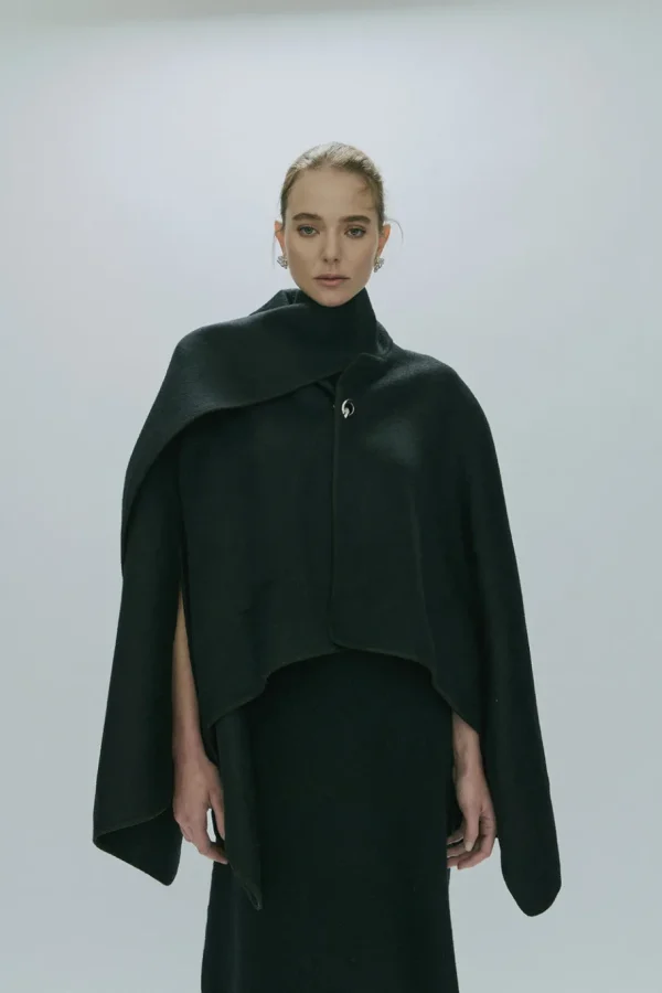 Viktoria Chan Capes | Outerwear | Felda wool cape