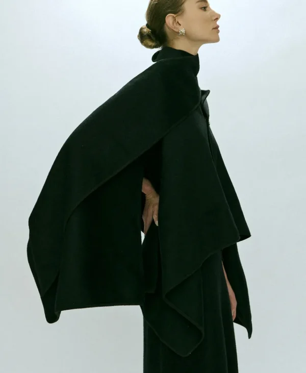 Viktoria Chan Capes | Outerwear | Felda wool cape