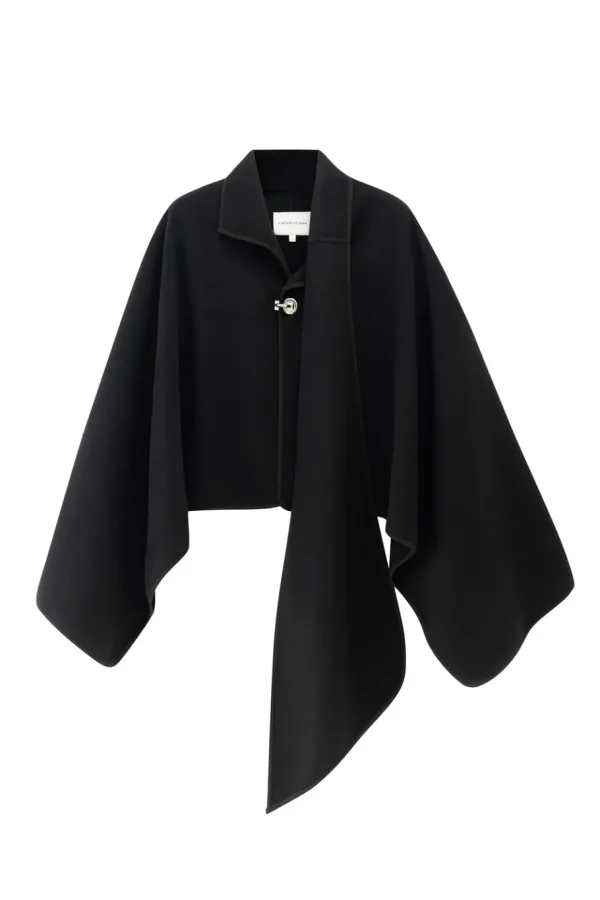 Viktoria Chan Capes | Outerwear | Felda wool cape