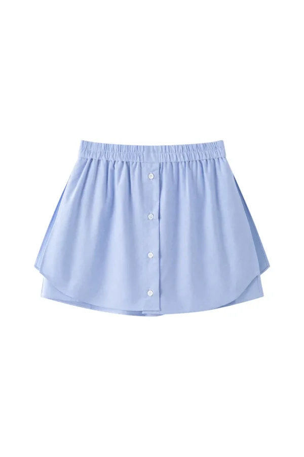 Viktoria Chan Shorts | Fremont oxford skirt