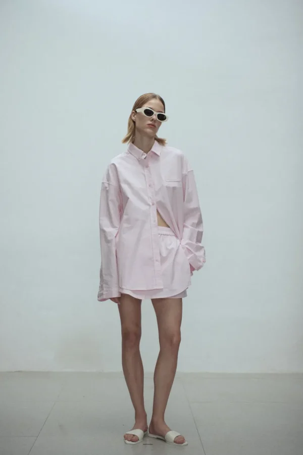Viktoria Chan Shorts | Fremont oxford skirt