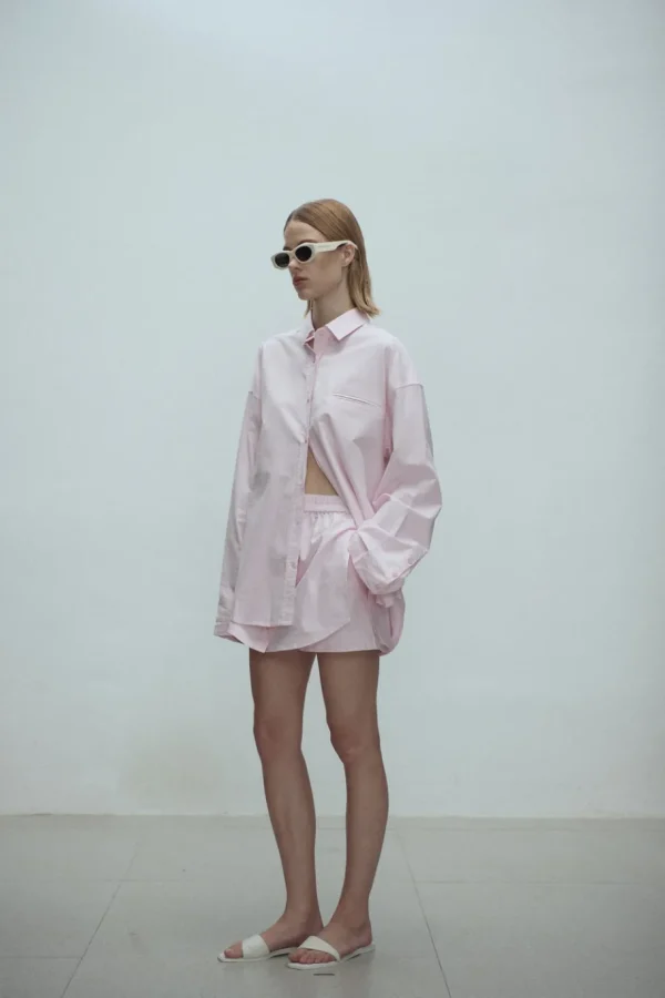 Viktoria Chan Shorts | Fremont oxford skirt