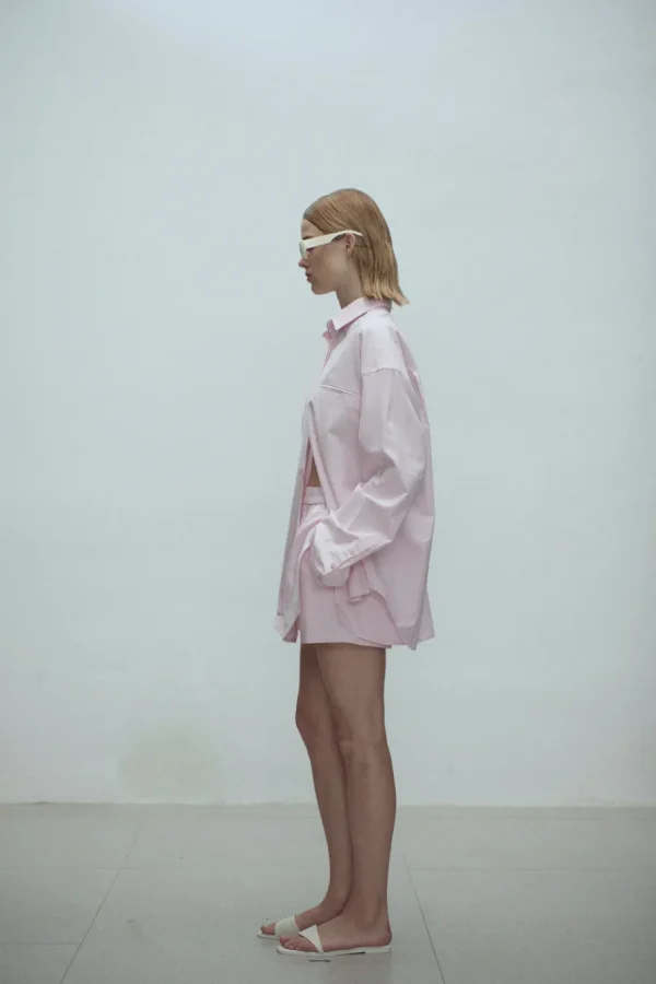 Viktoria Chan Shorts | Fremont oxford skirt