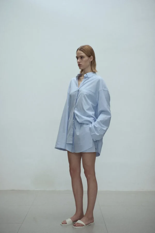 Viktoria Chan Shorts | Fremont oxford skirt