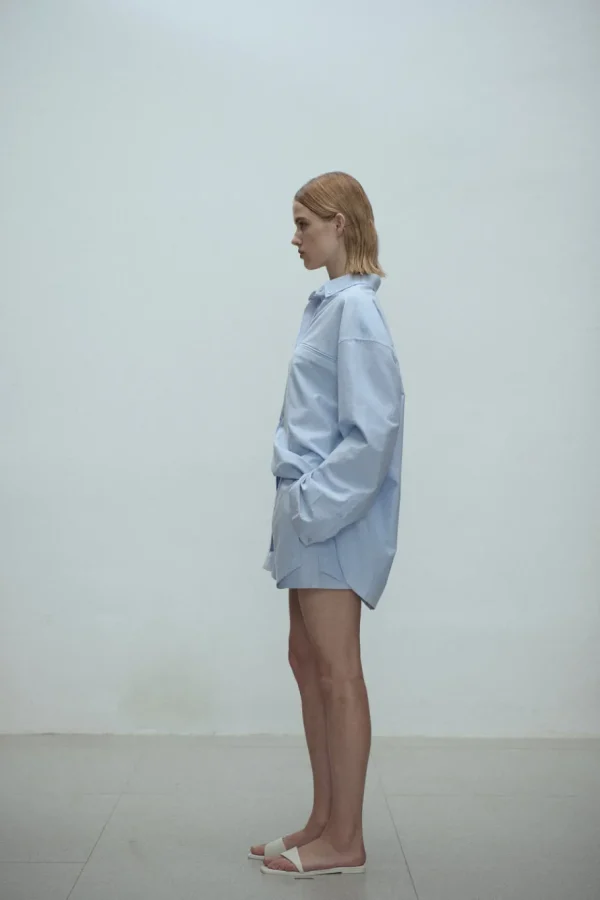 Viktoria Chan Shorts | Fremont oxford skirt