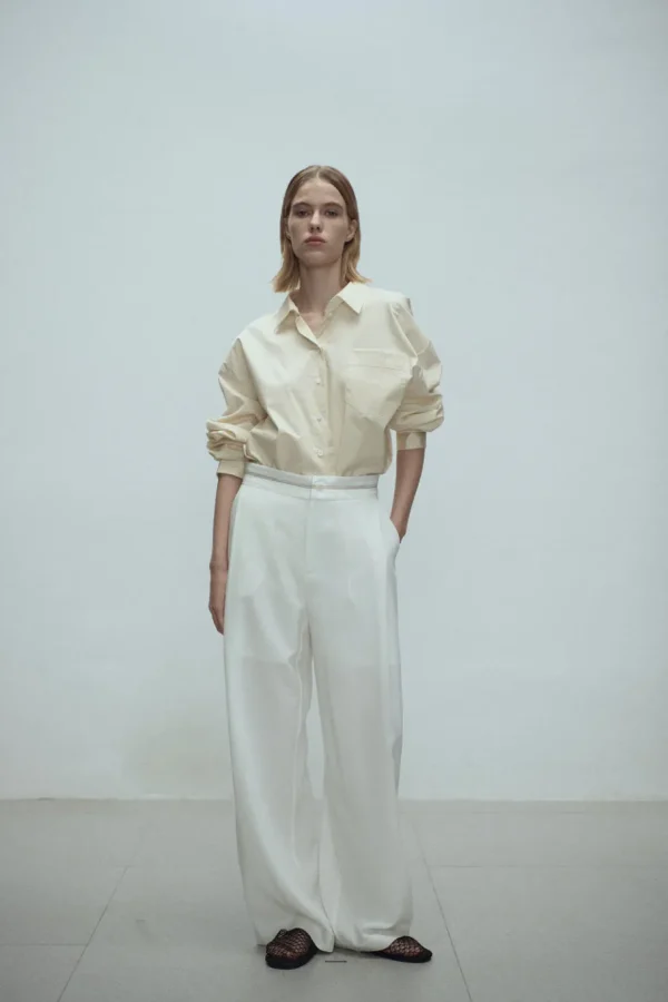 Viktoria Chan Shirts | Tops & Blouses | Fremont shirt Peach