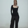 Viktoria Chan Knitwear | Tops & Blouses | Gelene fitted knit