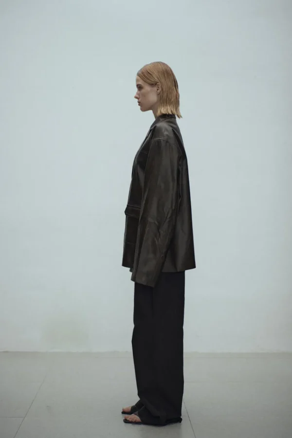 Viktoria Chan Outerwear | Gelene leather jacket