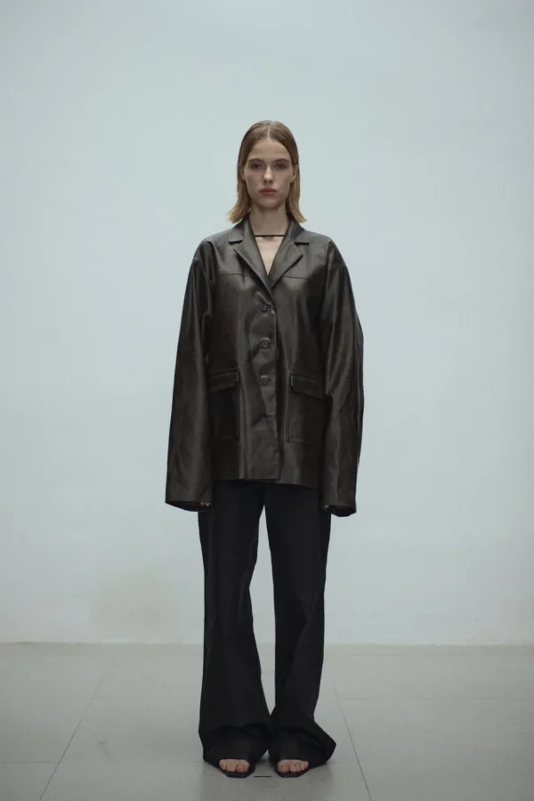 Viktoria Chan Outerwear | Gelene leather jacket