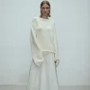Viktoria Chan Knitwear | Tops & Blouses | Gelene oversized pullover Vanilla