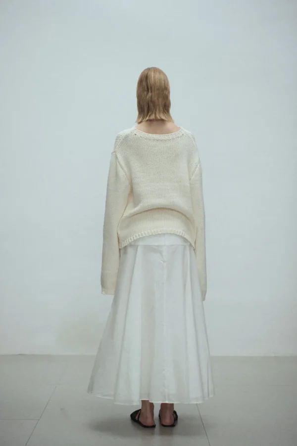 Viktoria Chan Knitwear | Tops & Blouses | Gelene oversized pullover Vanilla