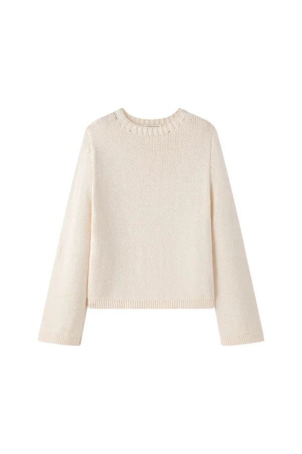 Viktoria Chan Knitwear | Tops & Blouses | Gelene oversized pullover Vanilla