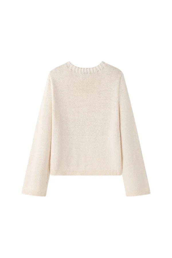 Viktoria Chan Knitwear | Tops & Blouses | Gelene oversized pullover Vanilla