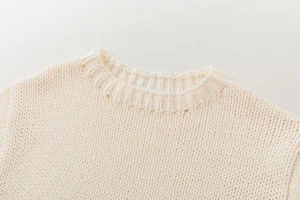 Viktoria Chan Knitwear | Tops & Blouses | Gelene oversized pullover Vanilla