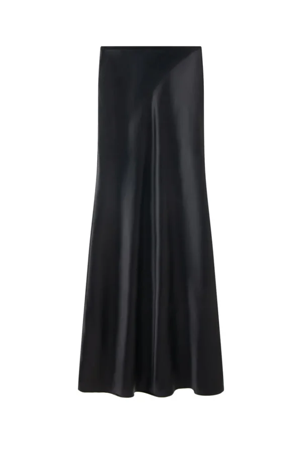 Viktoria Chan Skirts | Gelina long satin skirt