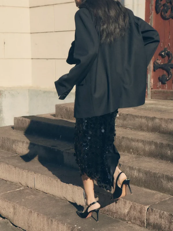Viktoria Chan Skirts | Gelina sequin skirt
