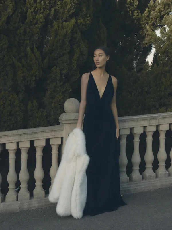 Viktoria Chan Evening Wear | Dresses | Gelina velvet gown
