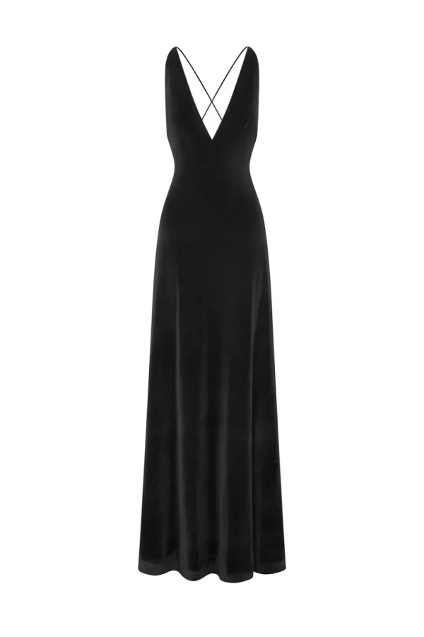 Viktoria Chan Evening Wear | Dresses | Gelina velvet gown