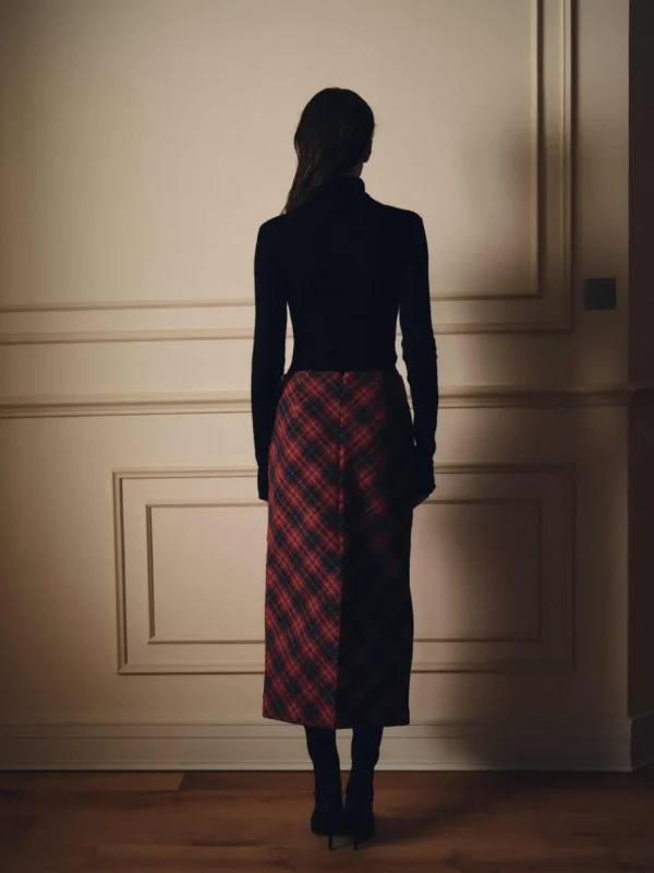 Viktoria Chan Skirts | Holly checked skirt
