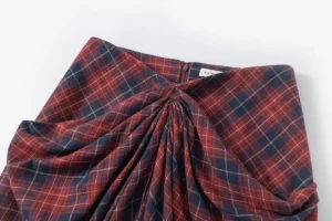 Viktoria Chan Skirts | Holly checked skirt