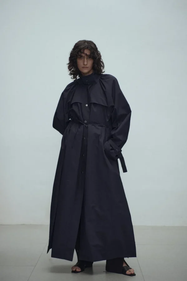 Viktoria Chan Outerwear | Irene gathered trench