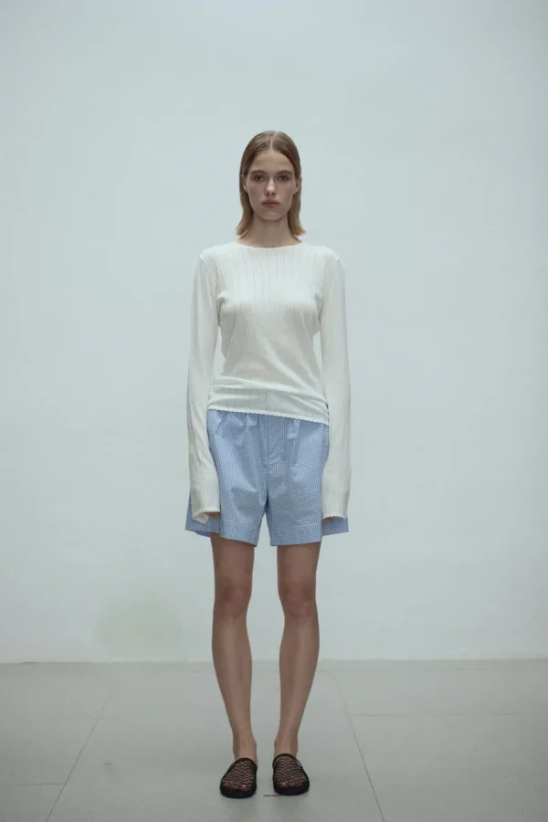 Viktoria Chan Knitwear | Tops & Blouses | Irene long sleeve knit White