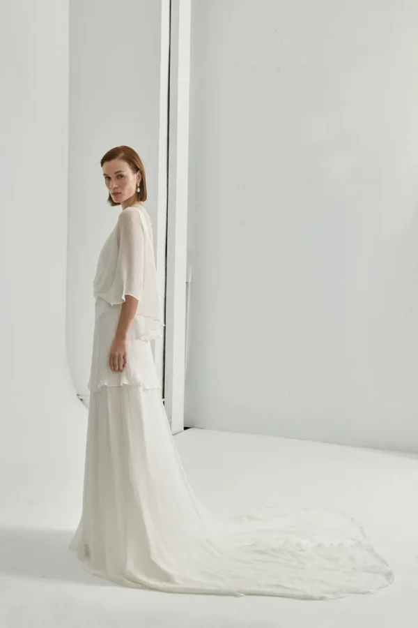 Viktoria Chan Short Sleeves | Iris Wedding gown