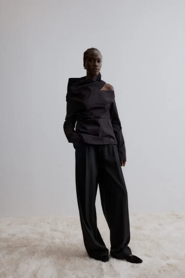 Viktoria Chan Tops & Blouses | Aw24 | Jaya cut out blouse