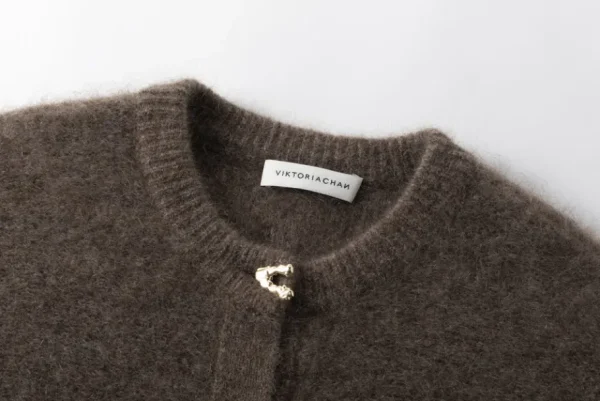 Viktoria Chan Tops & Blouses | Aw24 | Jaya Mohair Cardigan