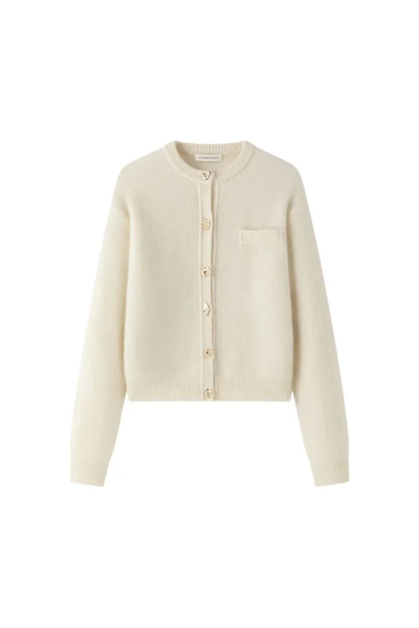 Viktoria Chan Tops & Blouses | Aw24 | Jaya Mohair Cardigan