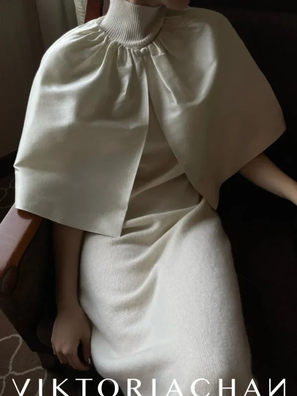 Viktoria Chan Accessories | Joy silk cape