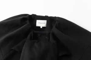 Viktoria Chan Outerwear | Aw24 | Kalisa gathered coat