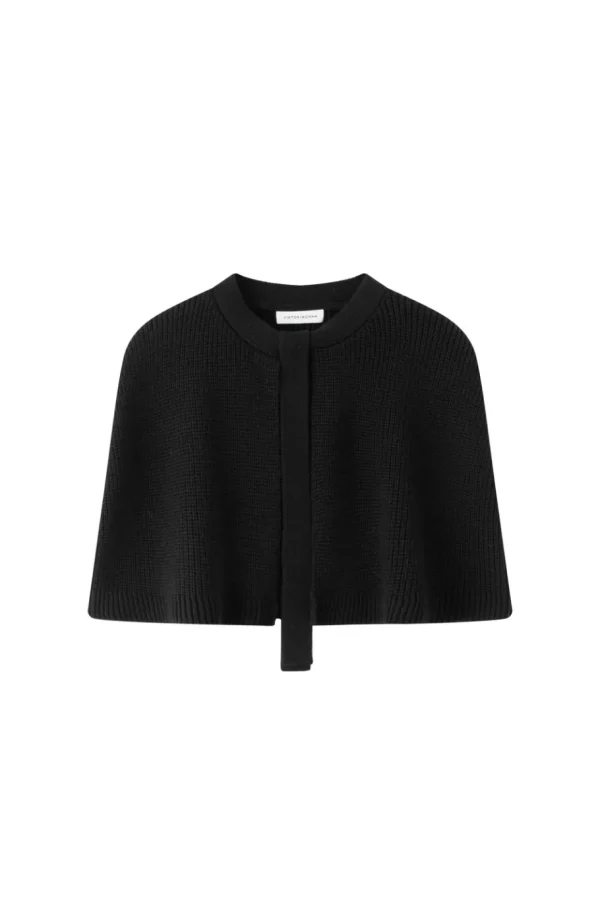 Viktoria Chan Capes | Aw24 | Kalisa knit cape